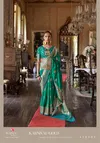 Karnival Gold By Rajtex Silk Two Tone Hnadloom Weaving Silk Saree Wholesale Online